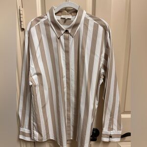 Lafayette New York size large poplin shirt